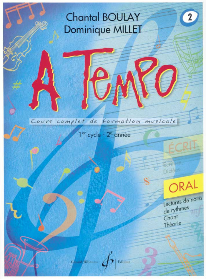 A Tempo cours complet de formation musicale partie orale