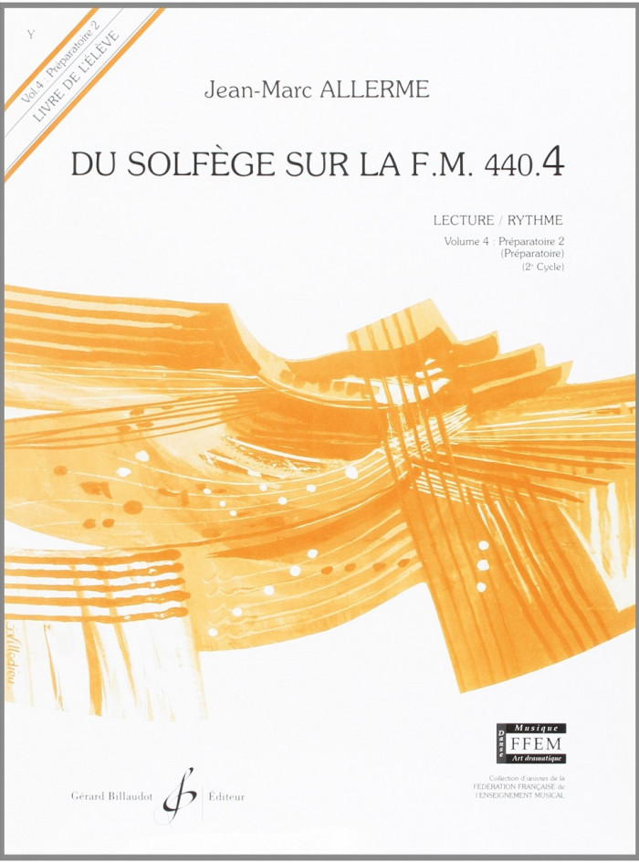 Du solfège sur la F.M. 440.4 - vol.4 - Lecture - Rythme