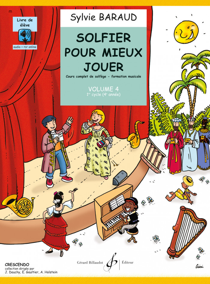 Solfier pour mieux jouer volume 4 de Sylvie BARAUD